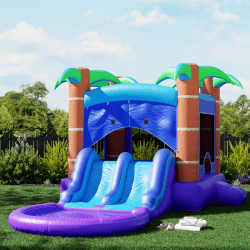 store item sku 269244036 1713961320 Enchanted Forest Bounce House Water Slide