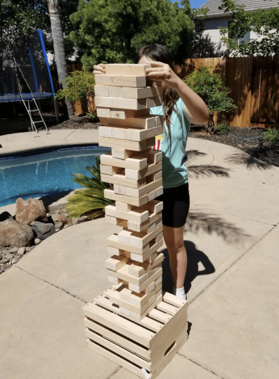 Giant Jenga - Jumpy Jumpy Club House LLC Yorkville IL