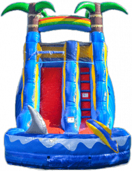 store item sku 238420588 1714005893 15 FT Ocean Shark Water Slide