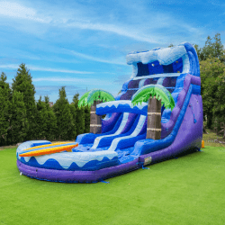 GIANT DUAL SLIDE Surf Beach Commercial Grade Water Slide