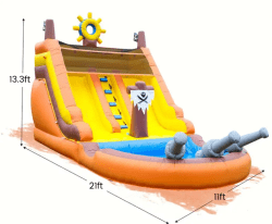 Screenshot202025 02 2320155149 1740347687 DUAL SLIDE Pirate Captain Inflatable Water Slide