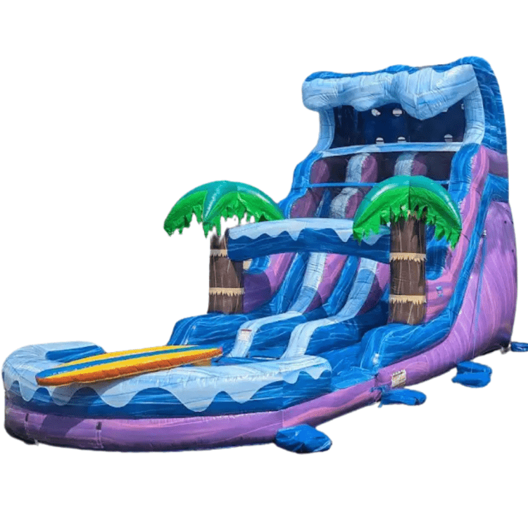 Dual Lane  Water Slides
