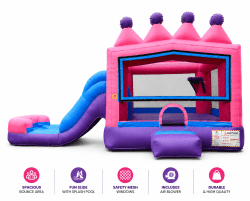 ChatGPT20Image20May20272020262007 24 3420PM 1779930100 Princess Tiara Bounce House Combo Wet/Dry
