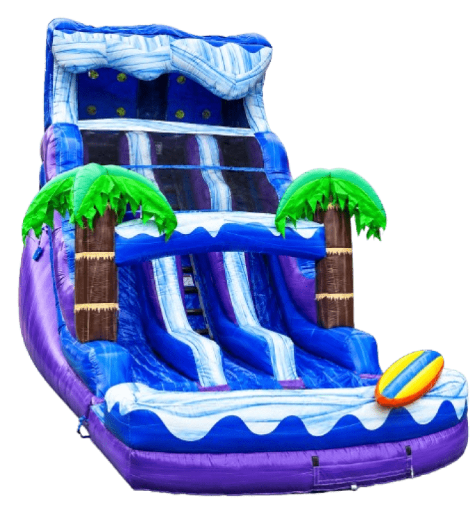 Dual Lane  Water Slides
